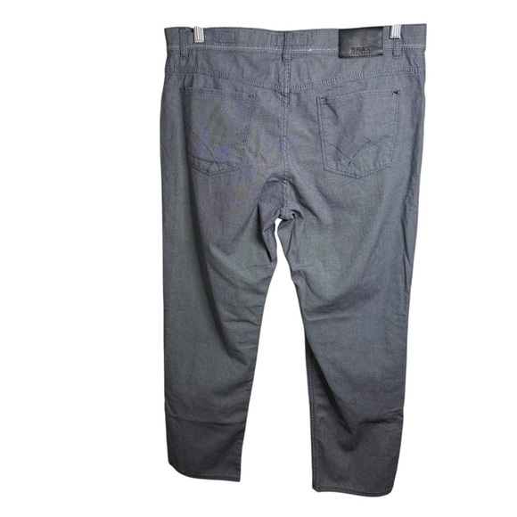 Brax Feel Good | Blue Cooper Fancy Regular Fit Pants | Sz 36 - Picture 2 of 9